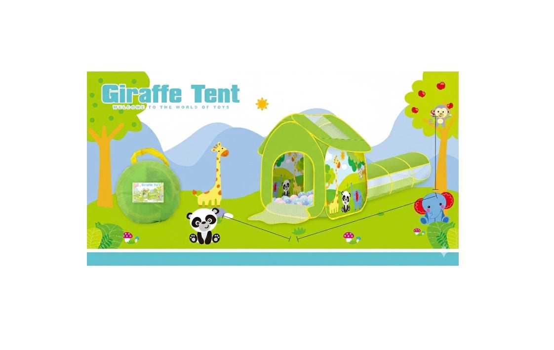Giraffe Tent Bag 2 In 1 for kids in Kuwait